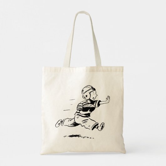 Little Running Back Canvas tas (Achterkant)