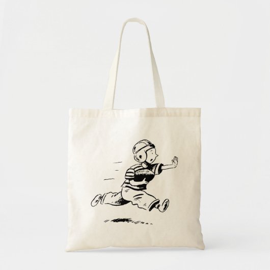 Little Running Back Canvas tas (Voorkant)