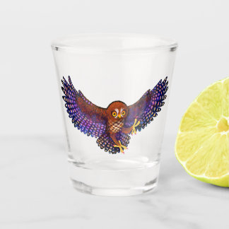 Little Ruru Morepork Owl Shot Glas