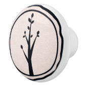 Little Rustic Tree Natuur Minimalistisch Biologisc Keramische Knop (Rechts)