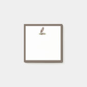 Little Rustic Woodland Owl Post-it Notes (Voorkant)