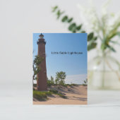 Little Sable Lighthouse Briefkaart (Staand voorkant)