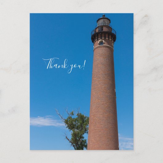 Little Sable Point Light Bedankkaartje Briefkaart (Voorkant)