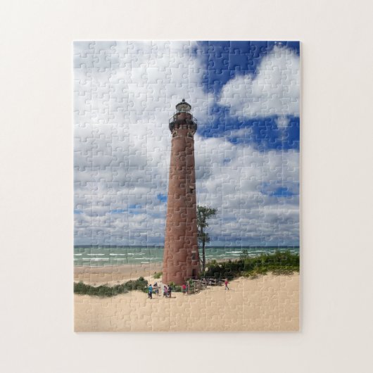 Little Sable Point Lighthouse Legpuzzel (Verticaal)