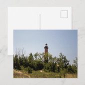 Little Sable Point Lighthouse, Michigan Briefkaart (Voorkant / Achterkant)