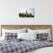 Little Sable Point Lighthouse, Michigan Canvas Afdruk (Insitu (Slaapkamer))