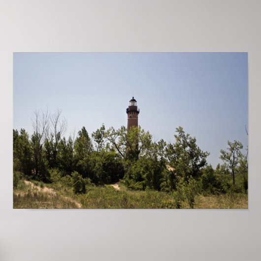 Little Sable Point Lighthouse, Michigan Poster (Voorkant)