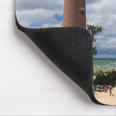 Little Sable Point Lighthouse mousepad Muismat (Hoek)