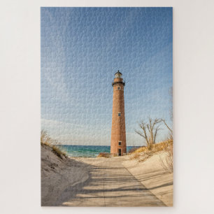 Little Sable Point Lighthouse op Lake Michigan Legpuzzel
