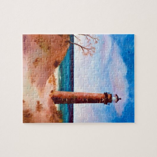 Little Sable Point Lighthouse Puzzle Legpuzzel (Horizontaal)