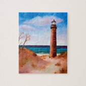 Little Sable Point Lighthouse Puzzle Legpuzzel (Verticaal)