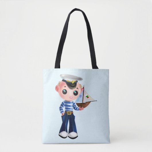 Little Sailor Canvas tas -  (Voorkant)