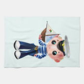 Little Sailor keukenhanddoek (Horizontaal)