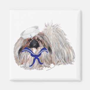 Little Sailor Pekingese Magneet