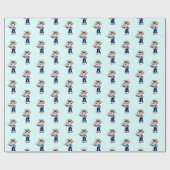 Little Sailor Wrapping Paper Cadeaupapier (Vlak)
