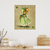 Little Saint Patty's Day Girl- Print (Keuken)
