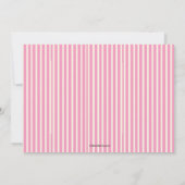 Little Salon Beauties Spa Invitation Kaart (Achterkant)