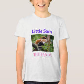 Little Sam the Panda Kinder T-Shirt – Minimal & Ad (Voorkant)
