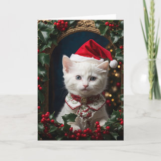 Little Santa Kat Bedankkaart