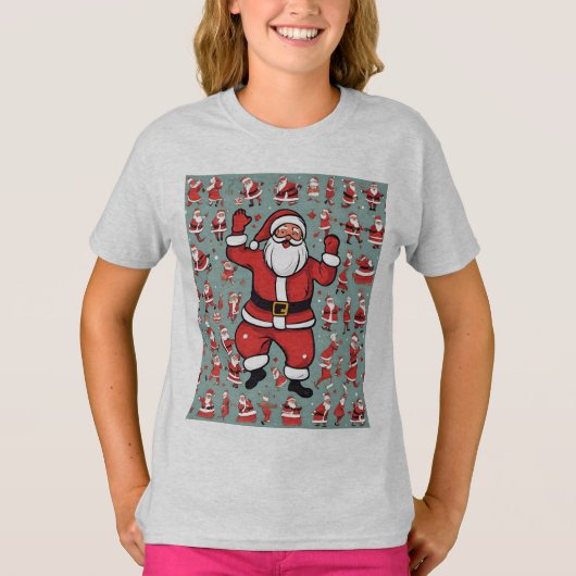 Little Santa's T-shirt (Voorkant)