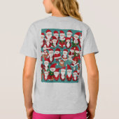 Little Santa's T-shirt (Achterkant)