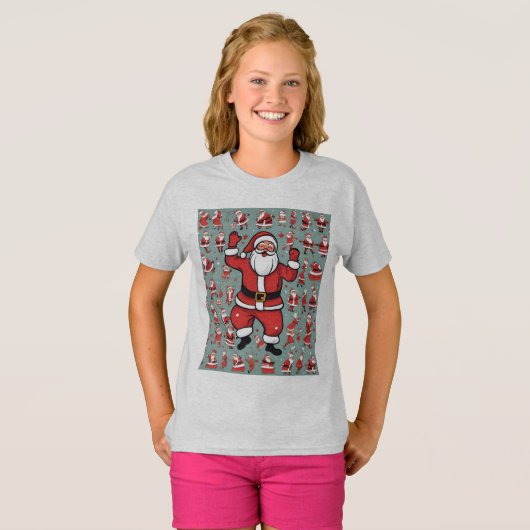 Little Santa's T-shirt (Voorkant volledig)
