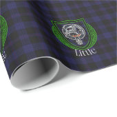 Little Scottish Clan Tartan & Crest Cadeaupapier (Rol Hoek)