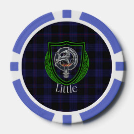 Little Scottish Clan Tartan & Crest Poker Chips