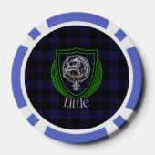 Little Scottish Clan Tartan & Crest Poker Chips (Achterkant)
