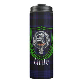 Little Scottish Clan Tartan & Crest Thermosbeker