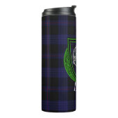 Little Scottish Clan Tartan & Crest Thermosbeker (Gedraaid links)