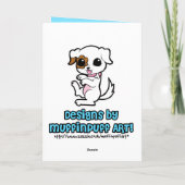 Little Seahorse Verjaardagskaart Kaart (Achterkant)