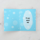 Little Seahorse Verjaardagskaart Kaart (Binnen)