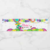 Little Senorita Fiesta Baby shower Waterfles Etiket (Enkel label)