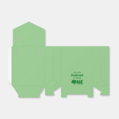 Little Shamrock 1st Birthday Bedankdoosjes (Uitgevouwen)