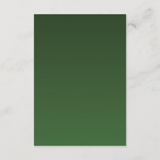 Little Shamrock Baby shower Book for Baby Card Informatiekaartje (Achterkant)