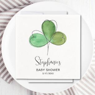 Little Shamrock Baby shower Servet