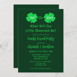 Little Shamrock Gender onthulling Kaart