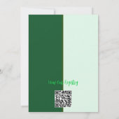 Little Shamrock Gender onthulling Kaart (Achterkant)