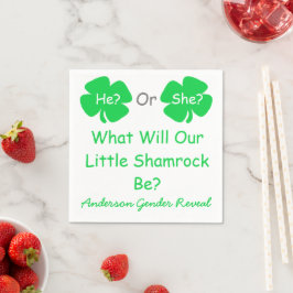 Little Shamrock Gender onthulling Servet