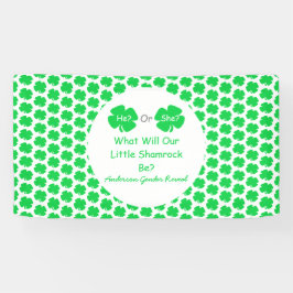 Little Shamrock Gender onthulling Spandoek