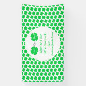 Little Shamrock Gender onthulling Spandoek (Verticaal)