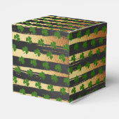 Little Shamrock St. Patrick's Day Baby shower Bedankdoosjes (Achterkant)