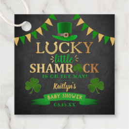 Little Shamrock St. Patrick's Day Baby shower Bedankjes Labels