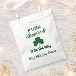 Little Shamrock St Patrick's Day Baby shower Bedankzakje