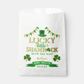 Little Shamrock St. Patrick's Day Baby shower Bedankzakje (Voorkant)