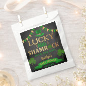 Little Shamrock St. Patrick's Day Baby shower Bedankzakje (Geknipt)