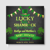 Little Shamrock St. Patrick's Day Baby shower Gastenboek (Voorkant)