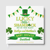 Little Shamrock St. Patrick's Day Baby shower Gastenboek (Voorkant)