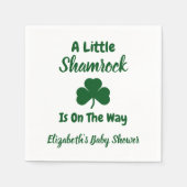 Little Shamrock St Patrick's Day Baby shower Servet (Voorkant)